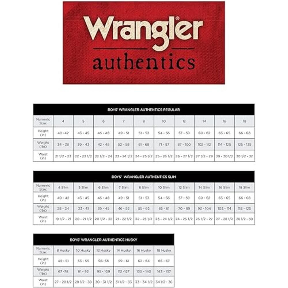 Wrangler Authentic's Boys' Classic Cargo Shorts - 10 Husky - Thumbnail 3