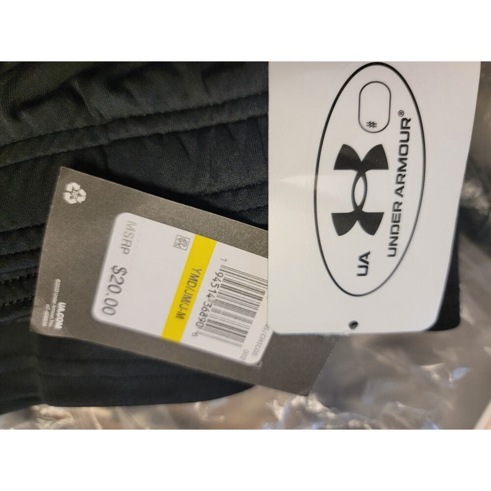 Under Armour Boys' UA Prototype 2.0 Wordmark Shorts - Youth Med - Thumbnail 3