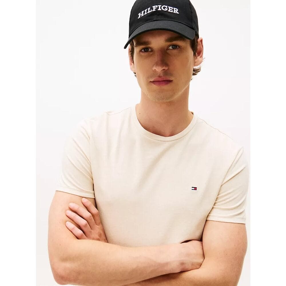 Tommy Hilfiger - Slim Fit T-Shirt - Medium - Beige Heather - NWT & PACKAGING - Thumbnail 3