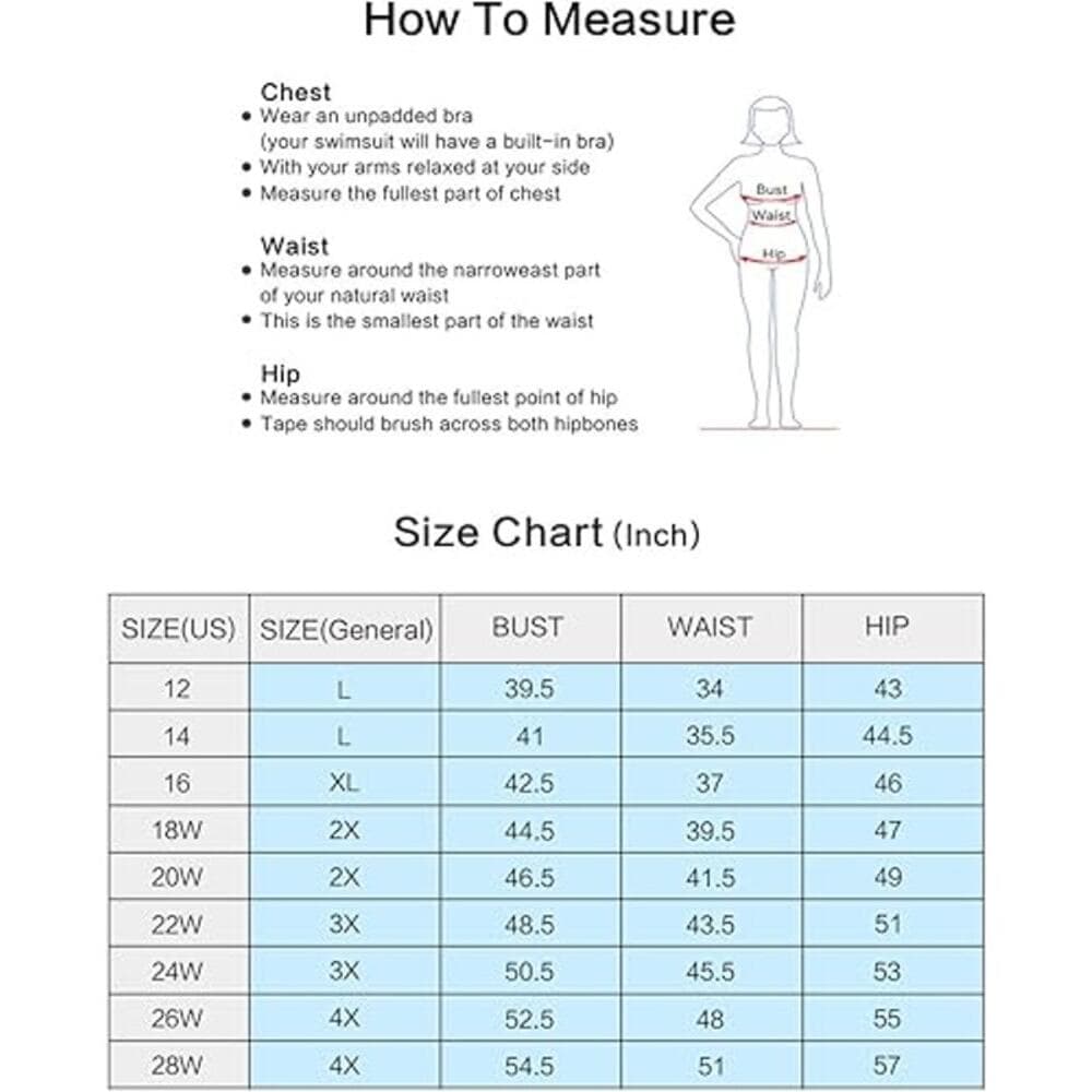 PERONA Swimsuit Shaping Body One Piece Swim Dress - Size 18 - Thumbnail 6