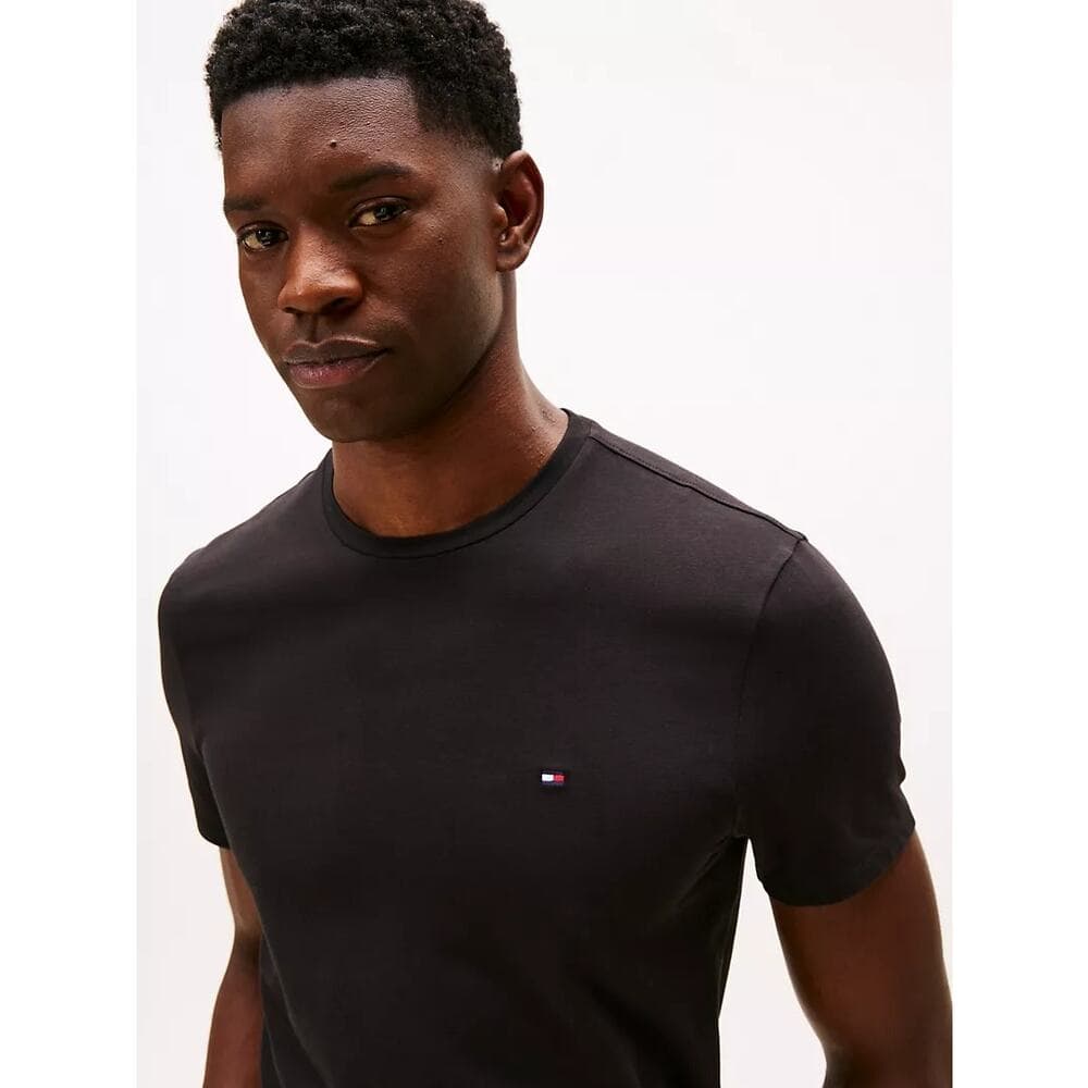 Tommy Hilfiger - Slim Fit T-Shirt - Medium - Black - NWT ORIGINAL PACKAGING - Thumbnail 4