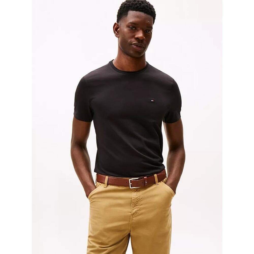 Tommy Hilfiger - Slim Fit T-Shirt - Medium - Black - NWT ORIGINAL PACKAGING - Thumbnail 5