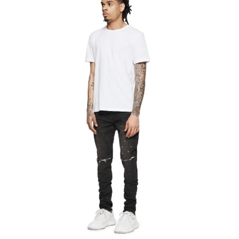 Purple Brand - P001 Black Overspray Jeans - 36 - Brand New - Thumbnail 5