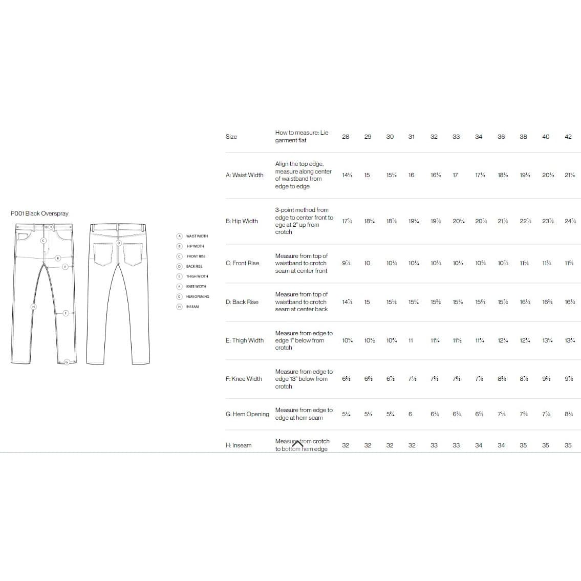Purple Brand - P001 Black Overspray Jeans - 36 - Brand New - Thumbnail 8