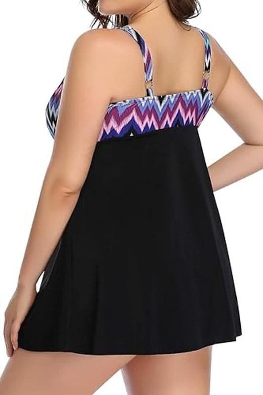 PERONA Swimsuit Shaping Body One Piece Swim Dress - Size 18 - new-with-tags - Perona - Thumbnail 4