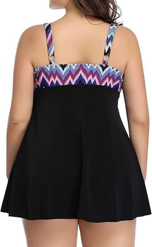 PERONA Swimsuit Shaping Body One Piece Swim Dress - Size 18 - new-with-tags - Perona - Thumbnail 5