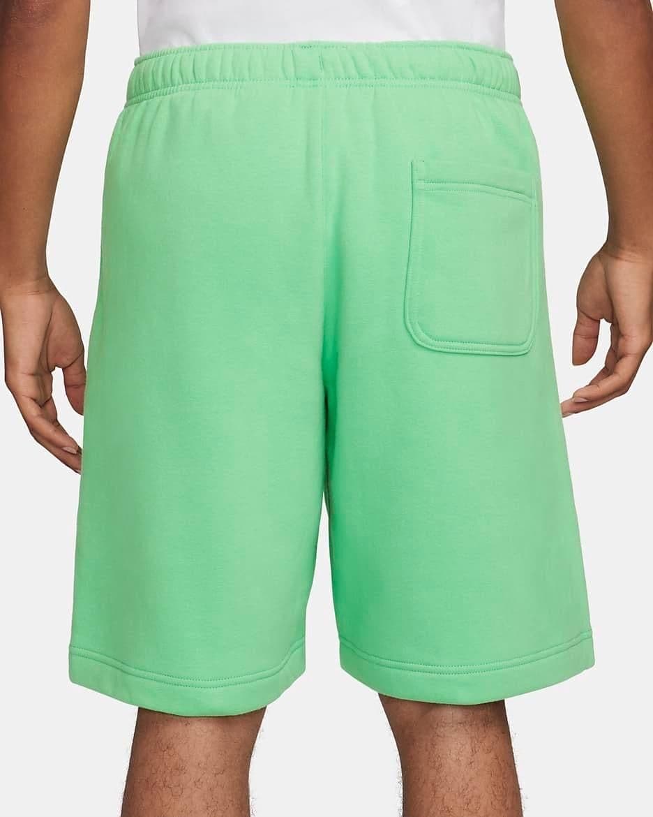 Nike Club Fleece Men's Shorts - Spring Green - Small - new-with-tags - Nike - Thumbnail 4
