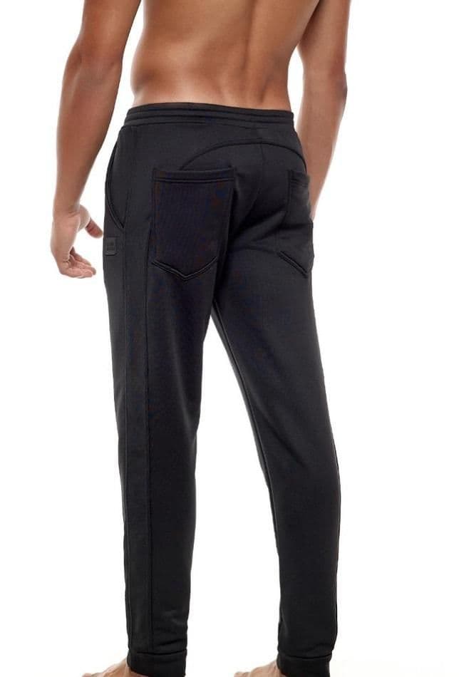 Modus Vivendi Diagonal Knit Pants Black - M - Bottoms - new-with-tags - Modus Vivendi - Thumbnail 3