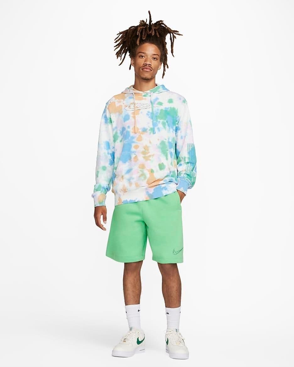 Nike Club Fleece Men's Shorts - Spring Green - Small - new-with-tags - Nike - Thumbnail 3