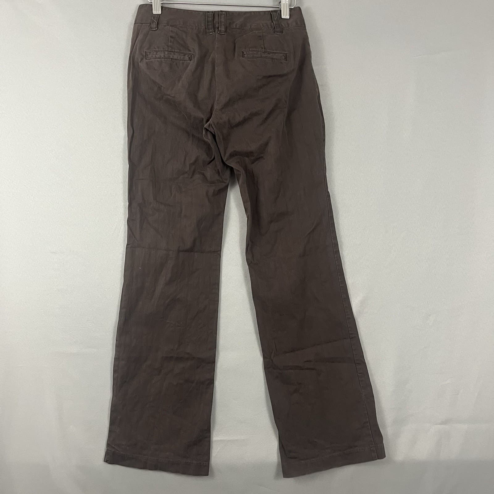 Old Navy Just Below Waist Junior Sz 1 Career Work Slacks Office Siren Pin Stripe - Thumbnail 4