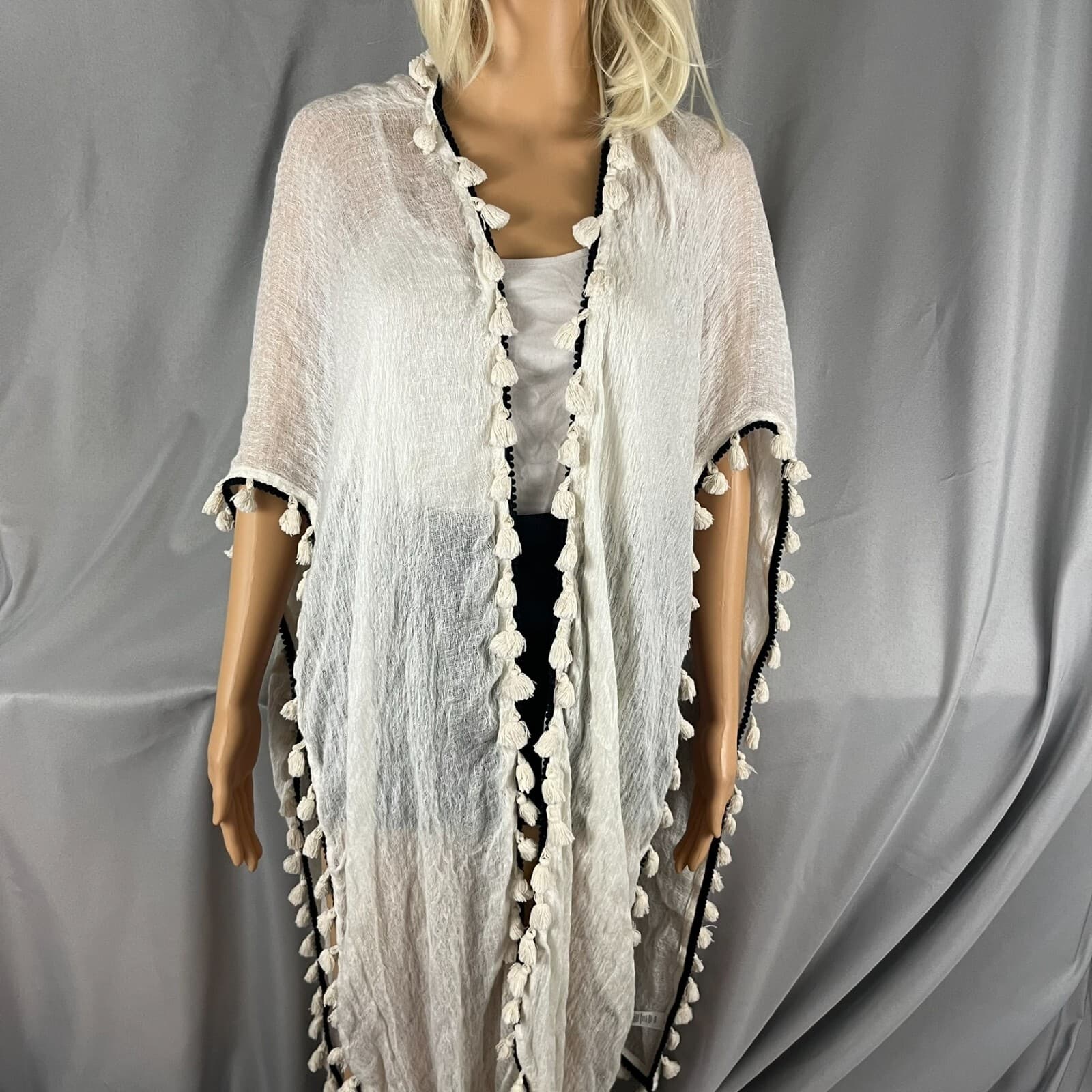 VTG Nani Kai Dress MED Hawaii Flower Hawaii Asymmetric Boho Summer Y2K Artsy - Thumbnail 4