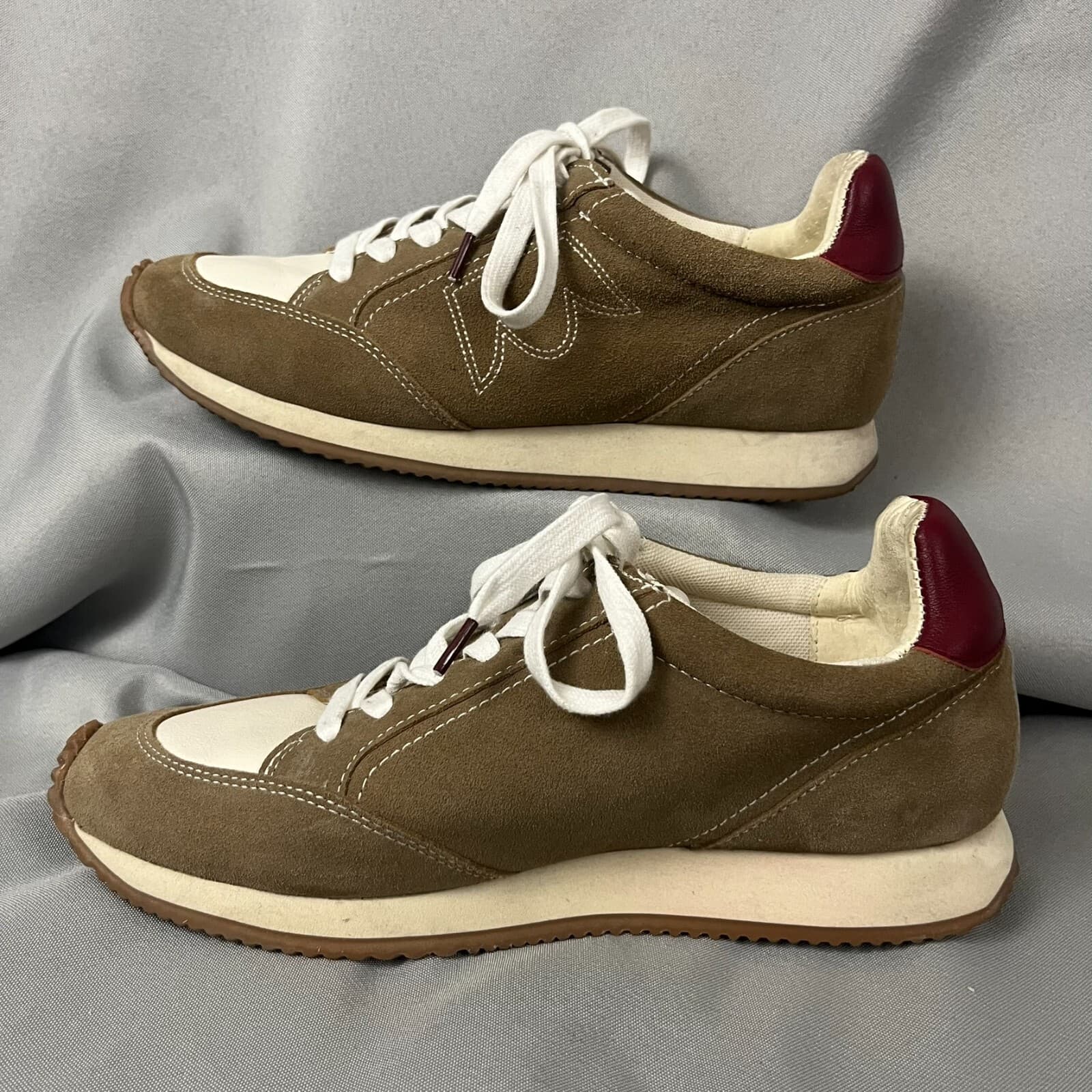 Birdies The Roadrunner Shoes Women's 8 Brown Lace-Up Athletic Sneaker Pickleball - Thumbnail 4