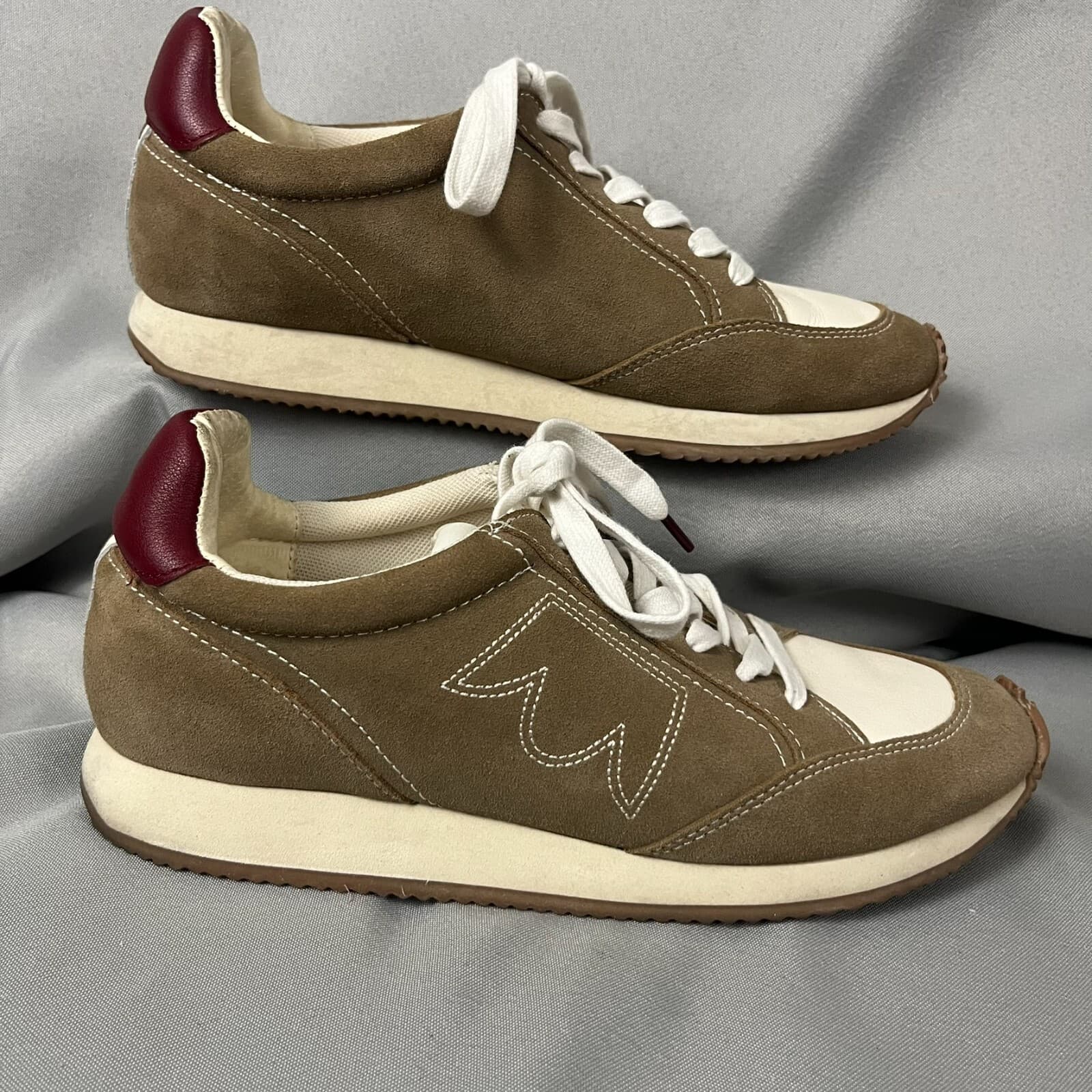 Birdies The Roadrunner Shoes Women's 8 Brown Lace-Up Athletic Sneaker Pickleball - Thumbnail 5