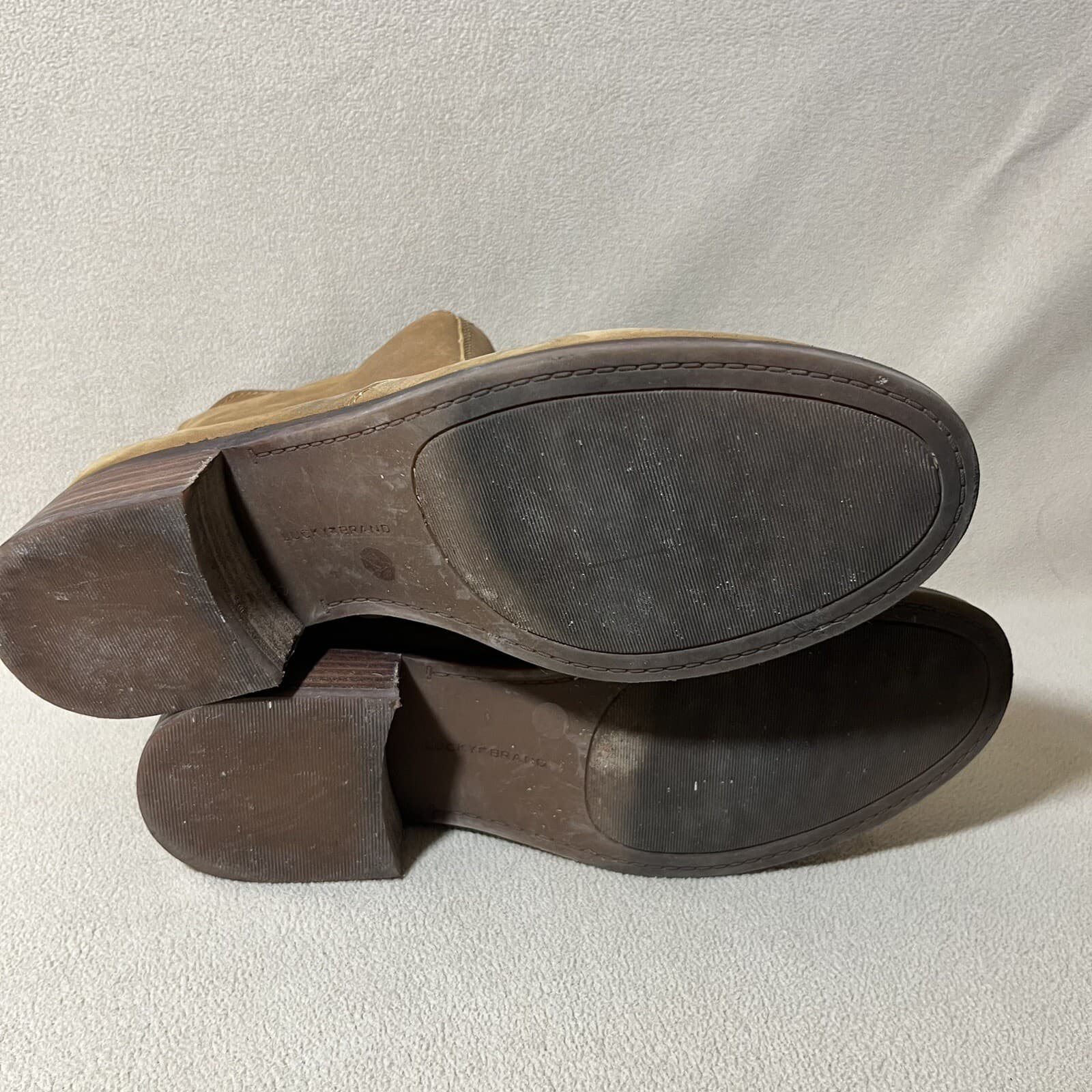 Women’s Lucky Brand Pedera Boot Brown Size 9M Western Ankle Booties Equestrian - Thumbnail 7