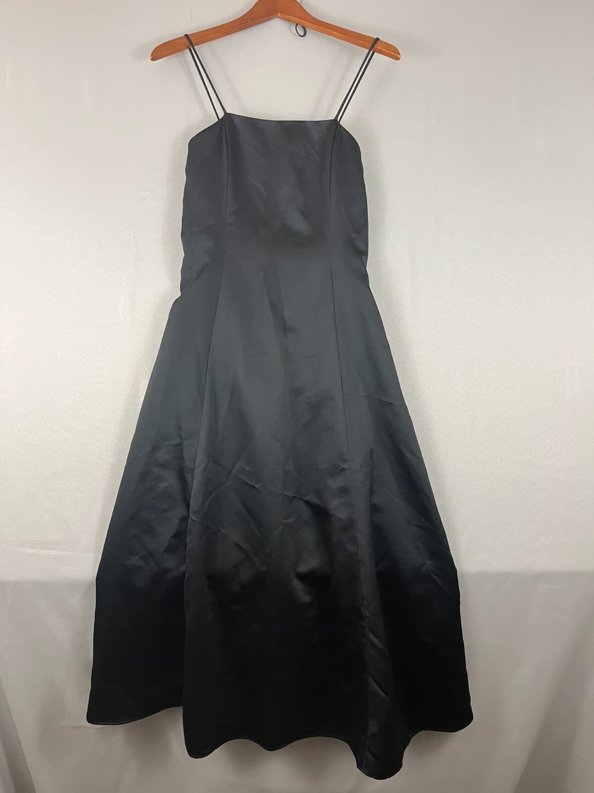 Vintage Black Jessica McClintock for Gunne Sax Prom Dress Sz 2000's Millennium - Thumbnail 9