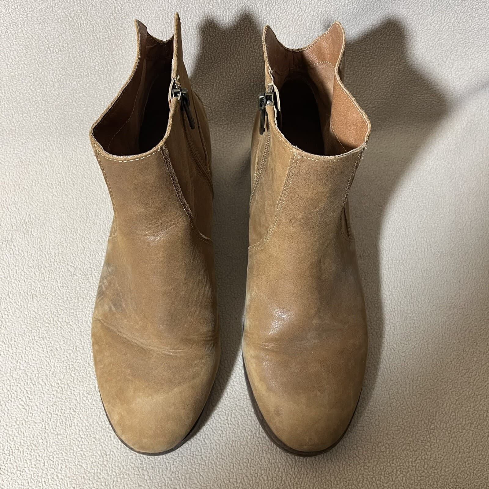 Women’s Lucky Brand Pedera Boot Brown Size 9M Western Ankle Booties Equestrian - Thumbnail 6