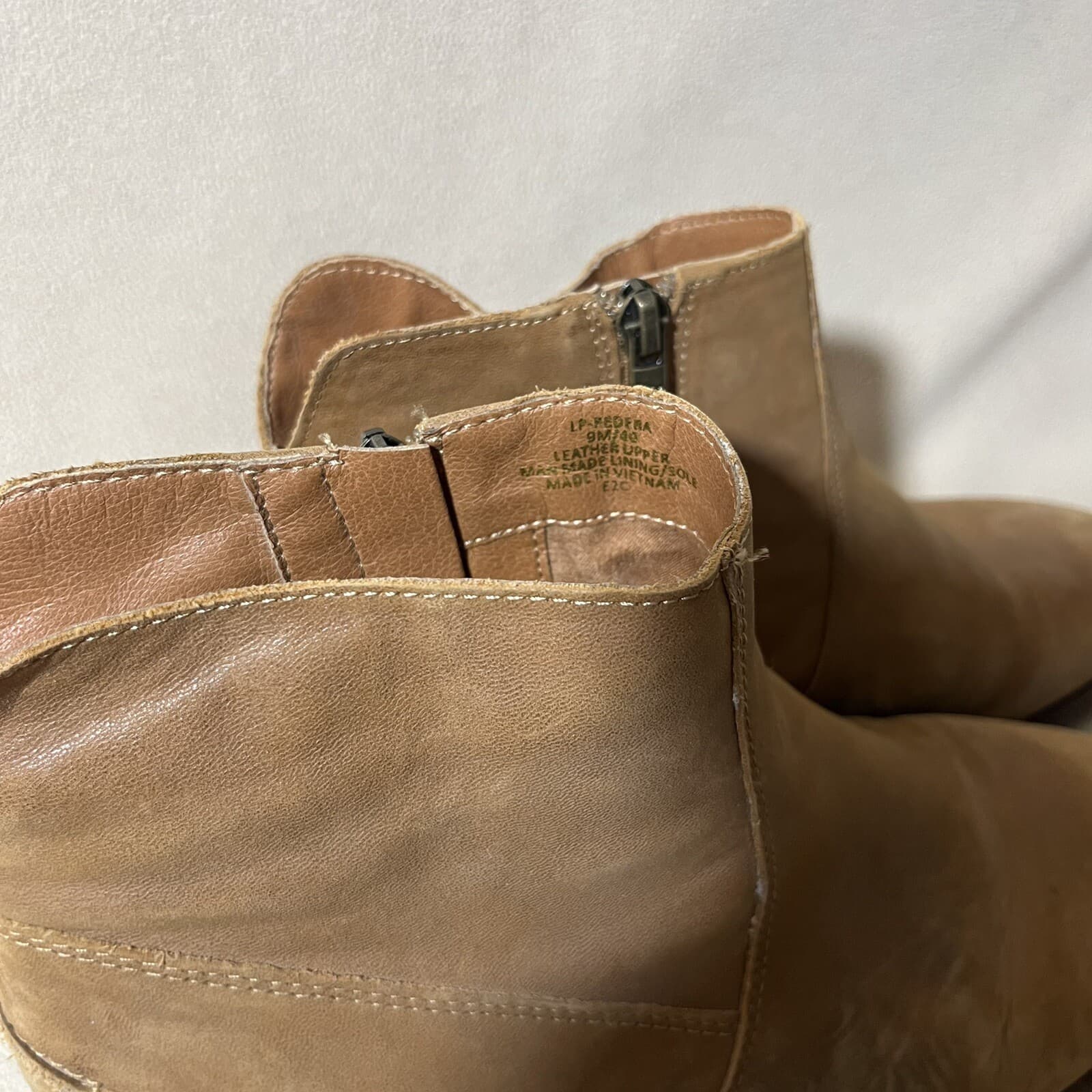Women’s Lucky Brand Pedera Boot Brown Size 9M Western Ankle Booties Equestrian - Thumbnail 2