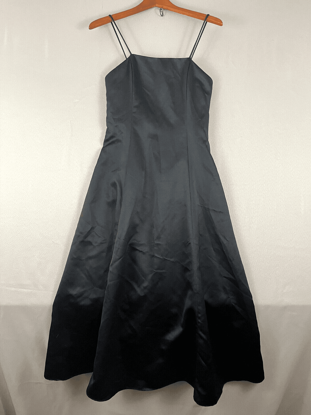 Vintage Black Jessica McClintock for Gunne Sax Prom Dress Sz 2000's Millennium - Thumbnail 3