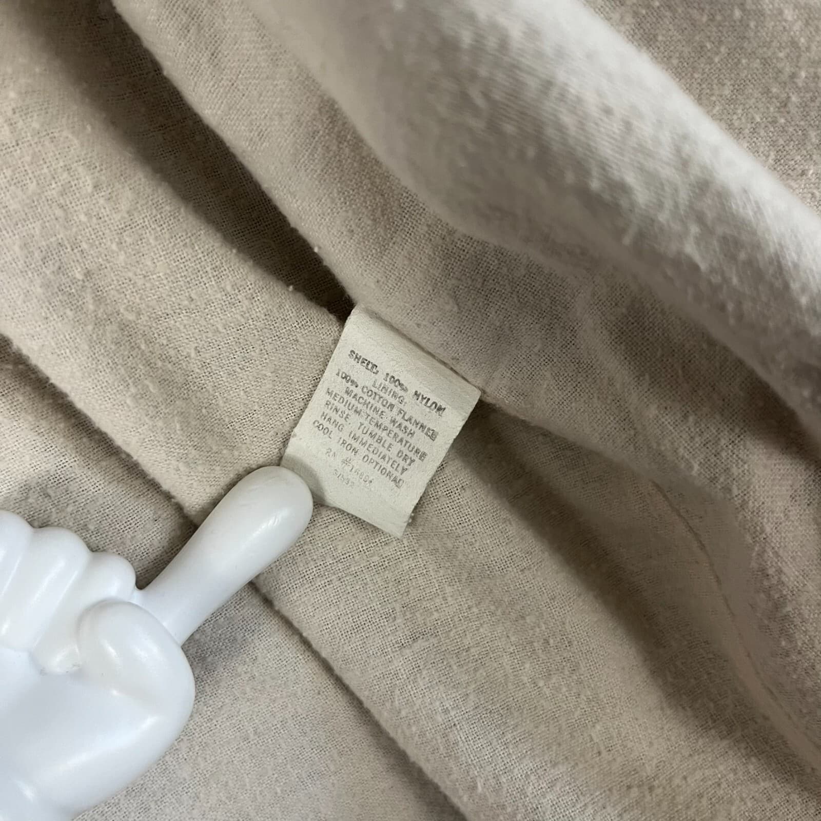 Mohonk Mountain House Resort VTG Velva Sheen Jacket Windbreaker 100% Cotton Line - Thumbnail 8