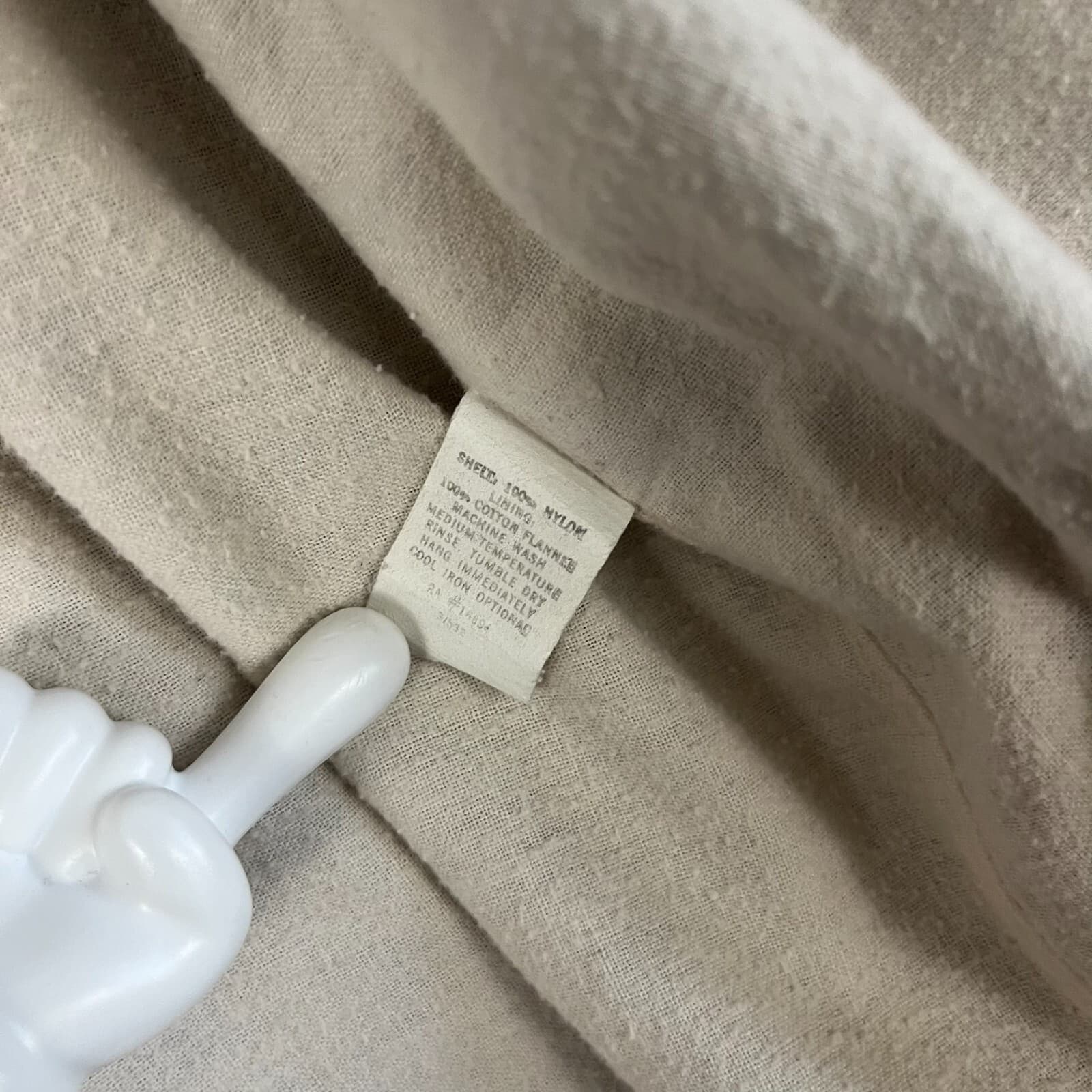Mohonk Mountain House Resort VTG Velva Sheen Jacket Windbreaker 100% Cotton Line - Thumbnail 9