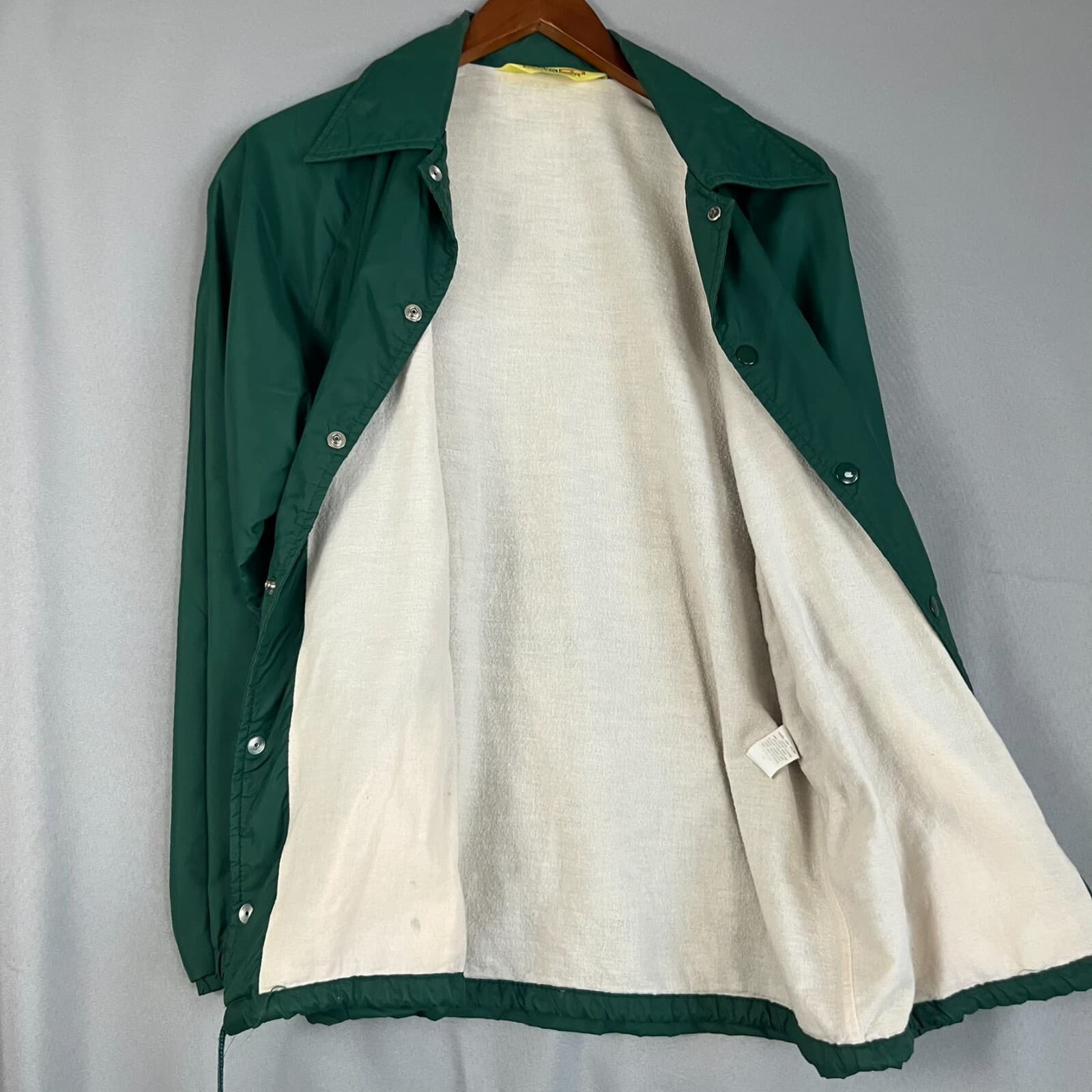 Mohonk Mountain House Resort VTG Velva Sheen Jacket Windbreaker 100% Cotton Line - Thumbnail 10