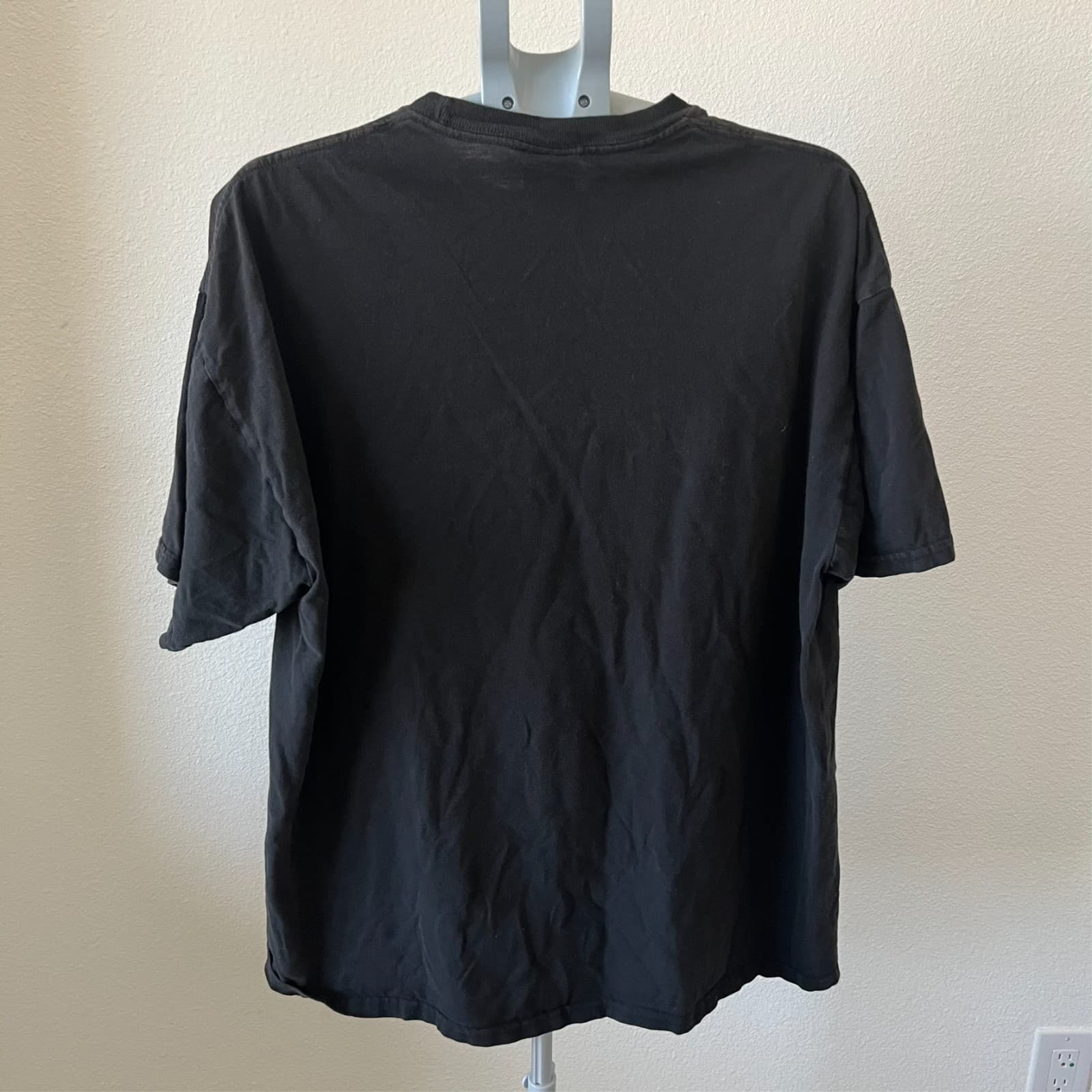 Vtg Hard Rock Cafe Mens T-Shirt XL Black London Leather Logo Graphic Music Retro - Thumbnail 3