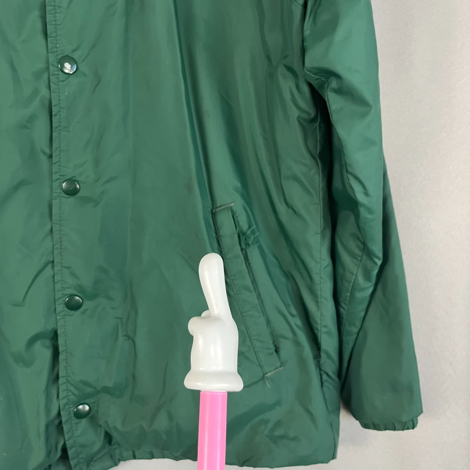 Mohonk Mountain House Resort VTG Velva Sheen Jacket Windbreaker 100% Cotton Line - Thumbnail 5
