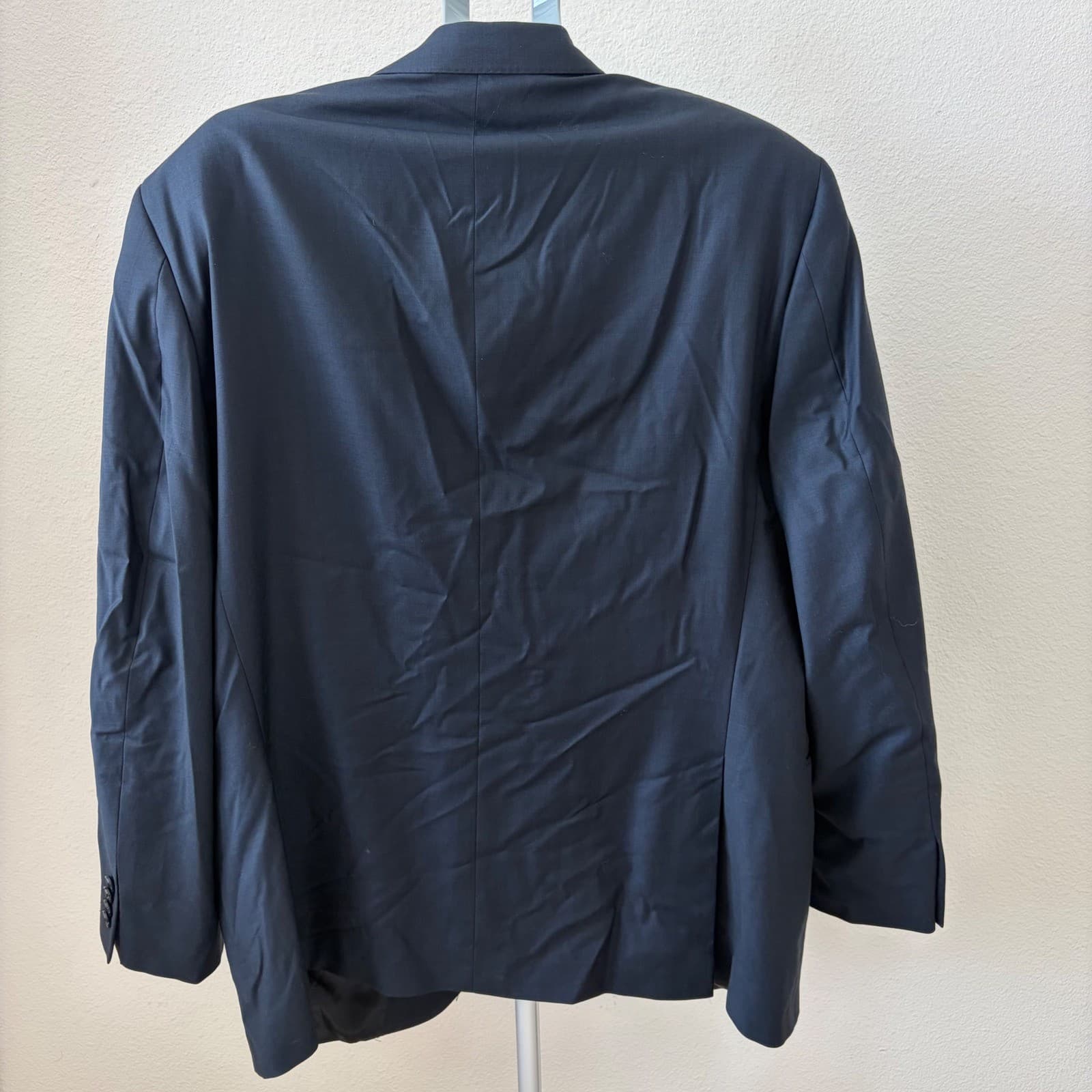 Peter Millar Blazer Men 48R Blue 100% Wool 2-Button Sport Coat Union Made Canada - Thumbnail 2