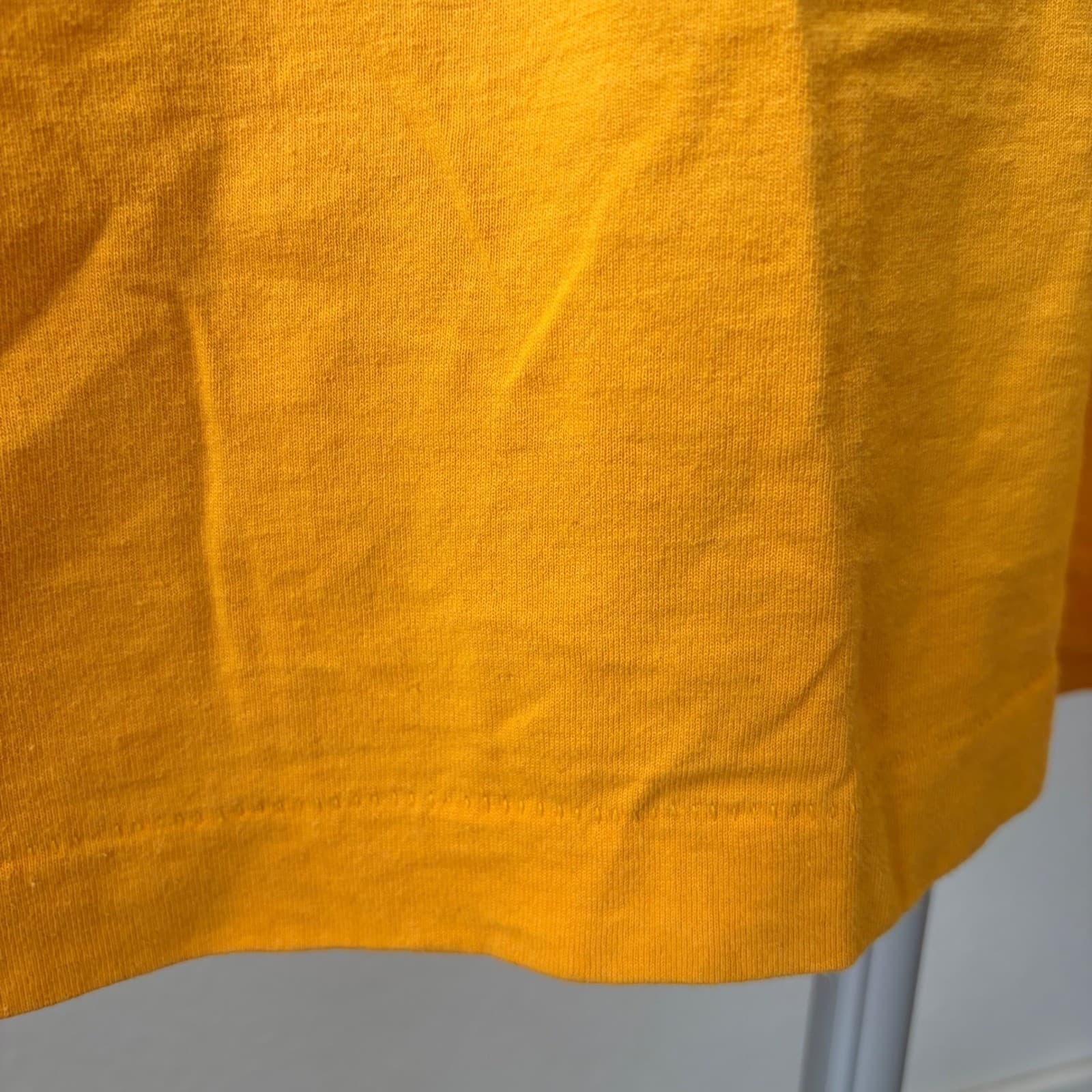 Fruit of the Loom Shirt Men's LG Gold 1993 Elk Pride Football Single Stitch USA - Thumbnail 3