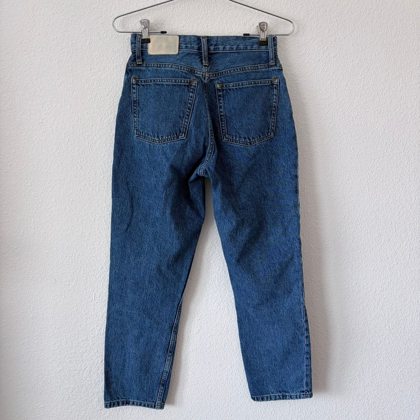 Everlane The 90s Cheeky Jeans Organic Cotton Mid Wash Ankle Length Women - Thumbnail 2
