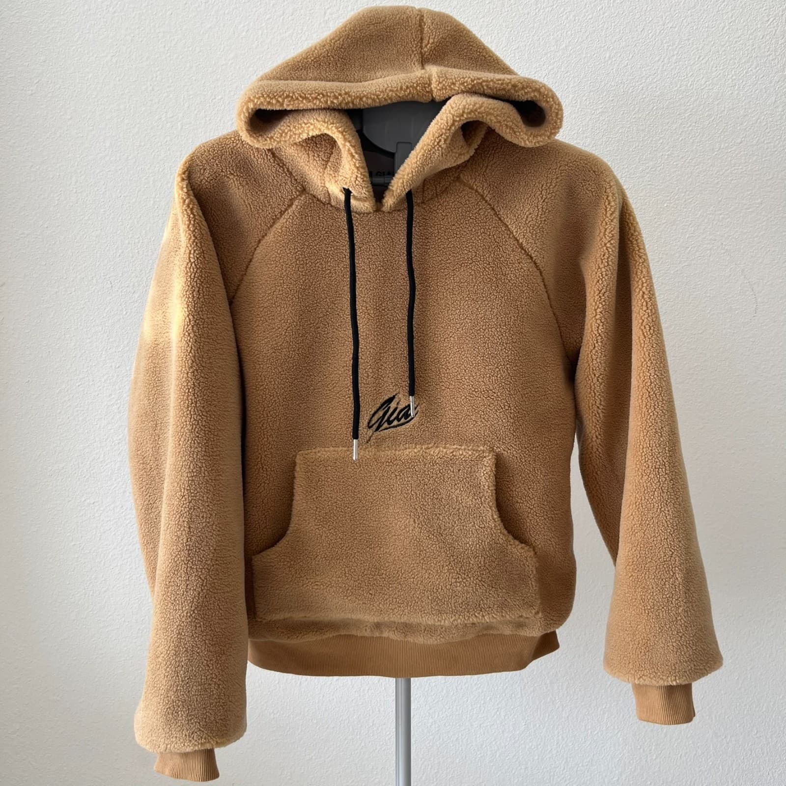 I.AM.GIA Pixie 2.0 Jumper Hoodie Women Small Brown Kangaroo Pocket Raglan Sleeve - Thumbnail 2