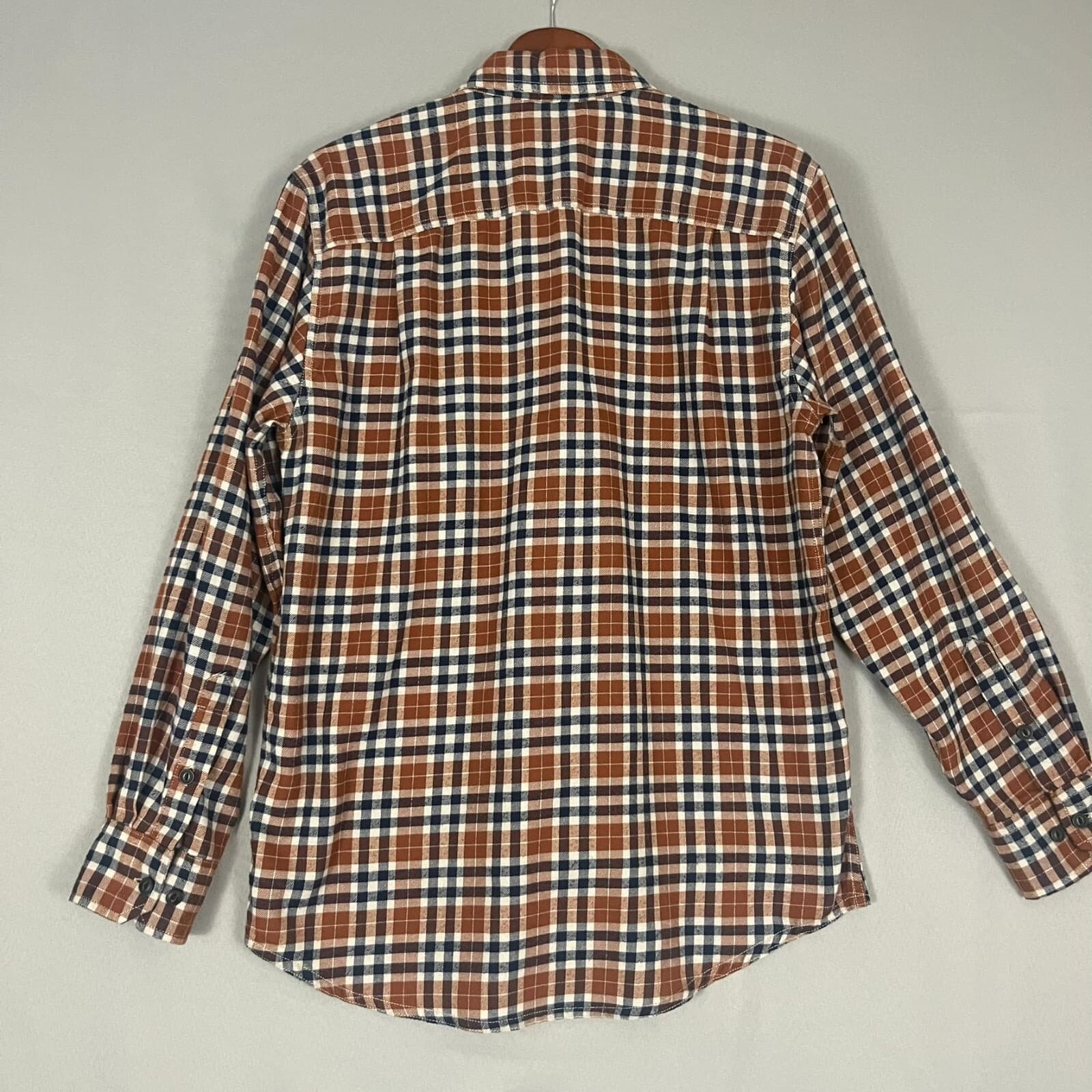 Outdoor Life Men's Medium Performance Flannel Shirt Moisture Wicking Quick Dry - Thumbnail 6