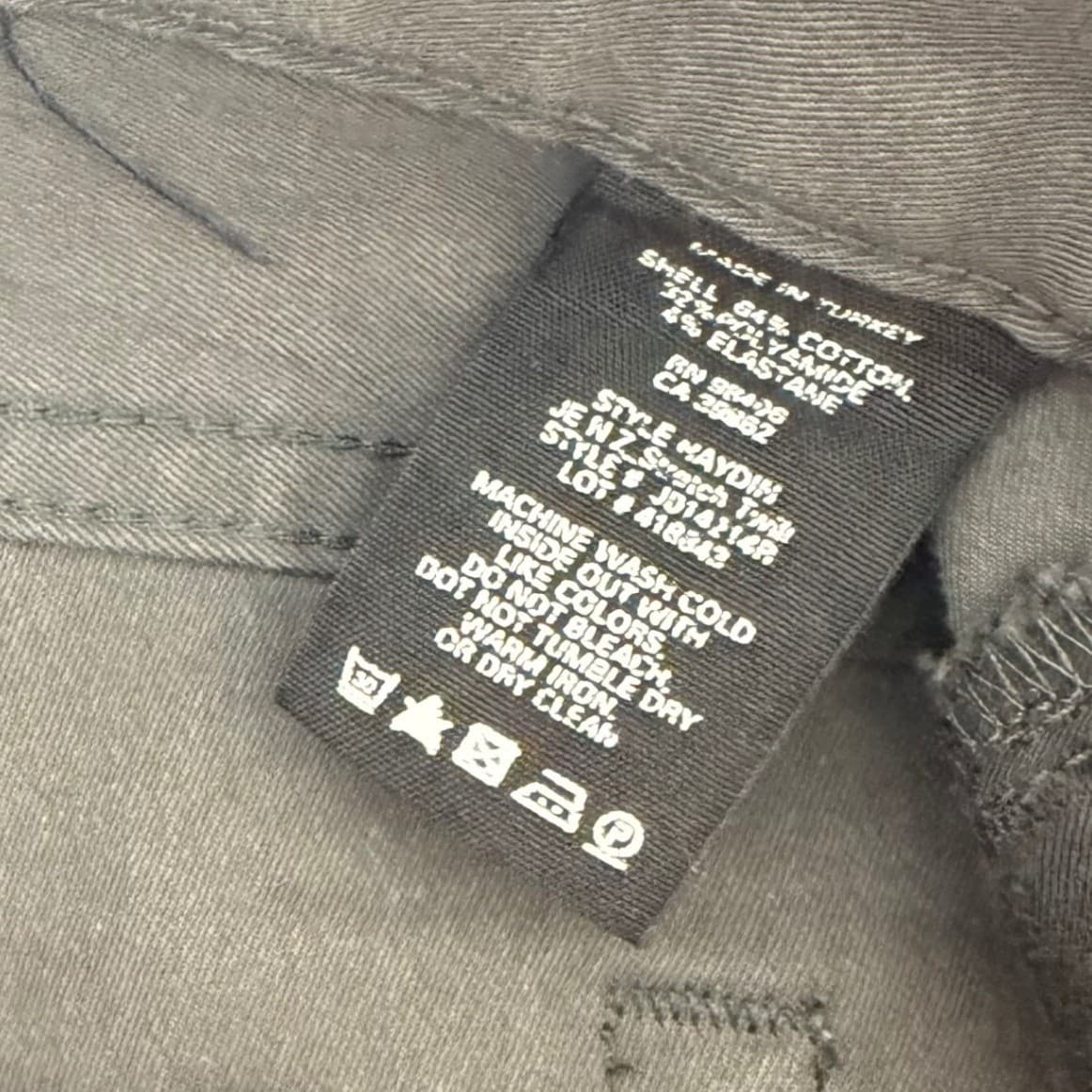 Theory Haydin JE N Z Stretch Twill Pants Mens 29 Grey Slim Straight 5 Pocket - Thumbnail 5