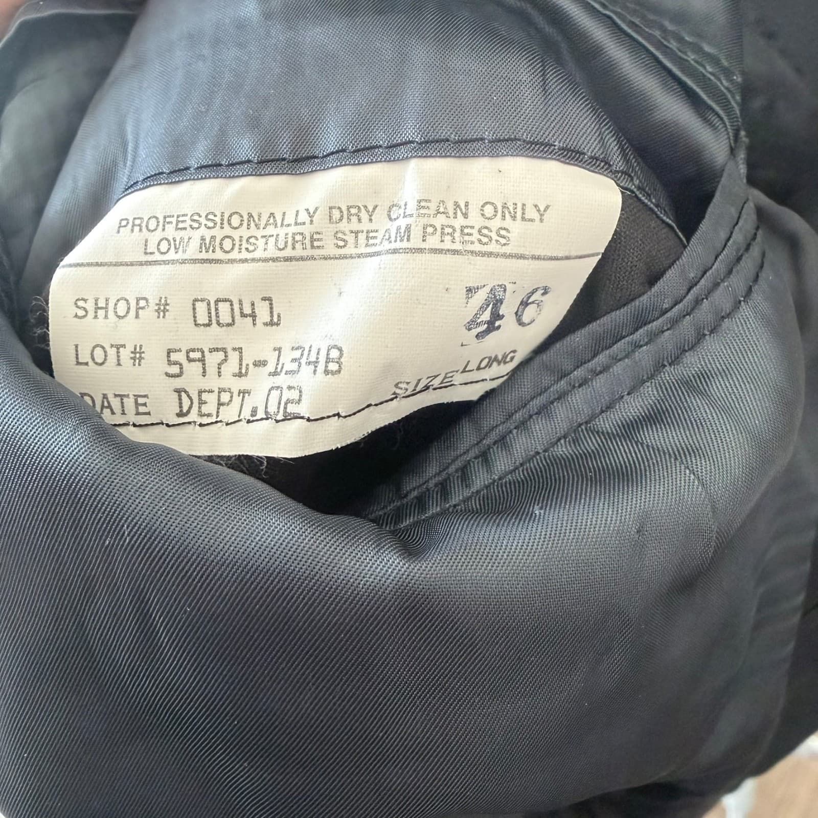 Brooks Brothers Makers Blazer 46L Gray Plaid Pure Wool USA Brooksflax Two Button - Thumbnail 7