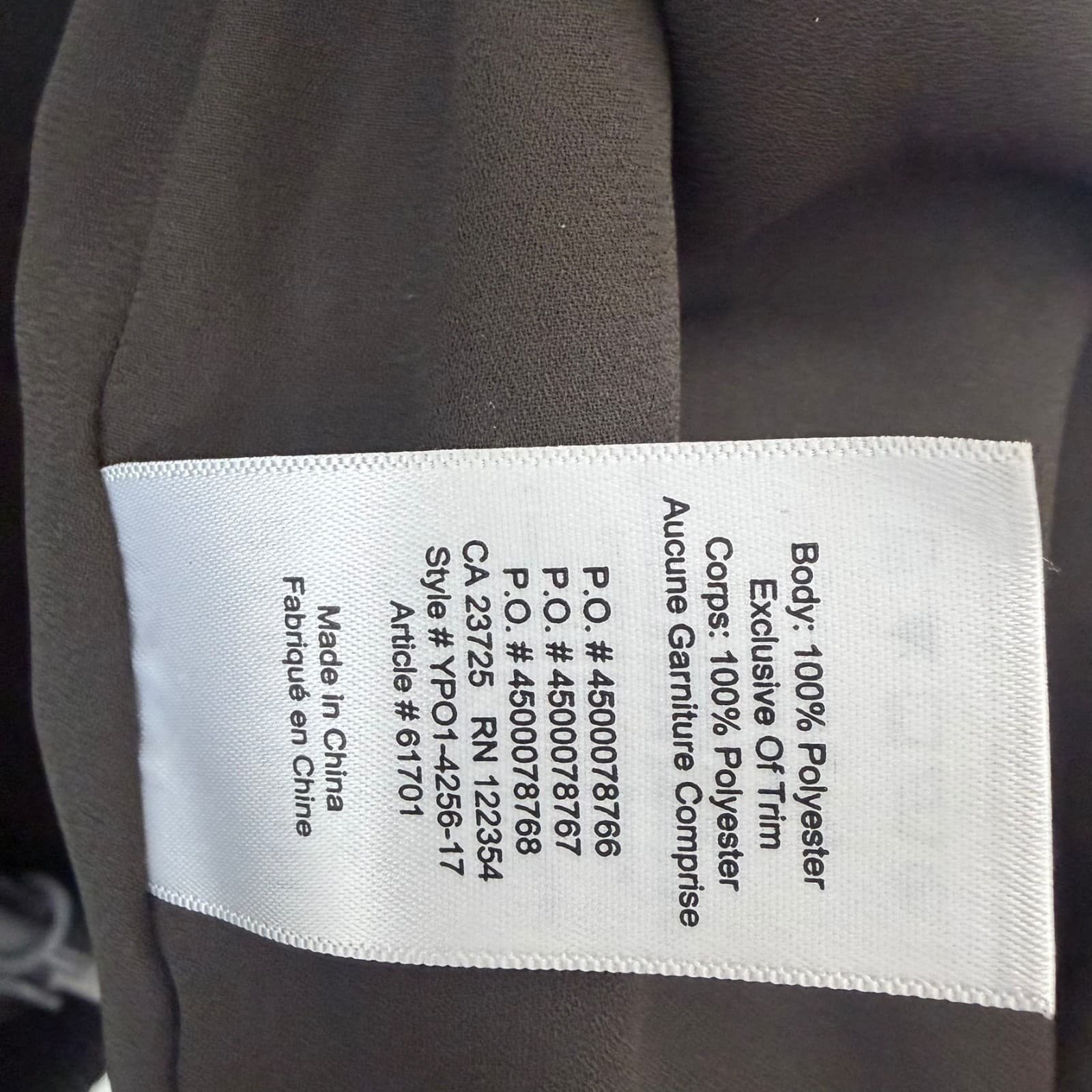 Babaton Jacket XS Green Zip Ribbed Hem YPO-14256-17 Minimalist Bomber Military - Thumbnail 6
