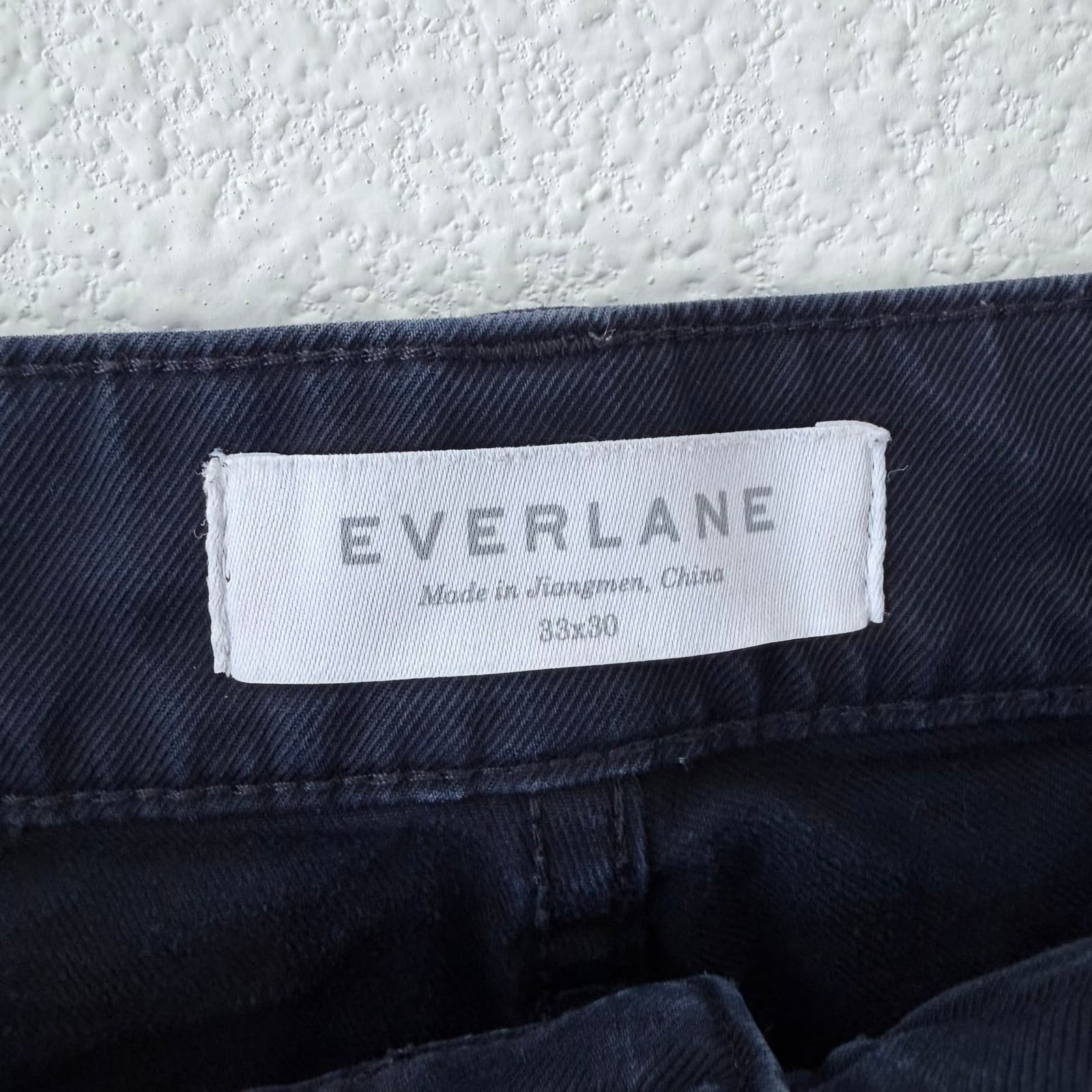 Everlane Mens Slim Fit 5-Pocket Performance Chino Pants Dark Blue 33x30 - Thumbnail 5