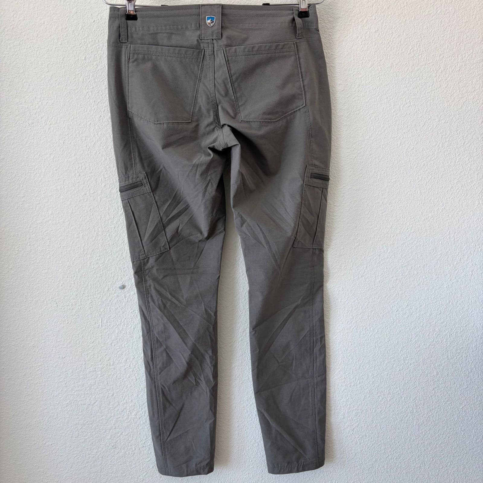 Kuhl Horizn Cargo Pants Womens Sz 2 Gray Ripstop Hiking Outdoor 6276 Gorpcore - Thumbnail 4