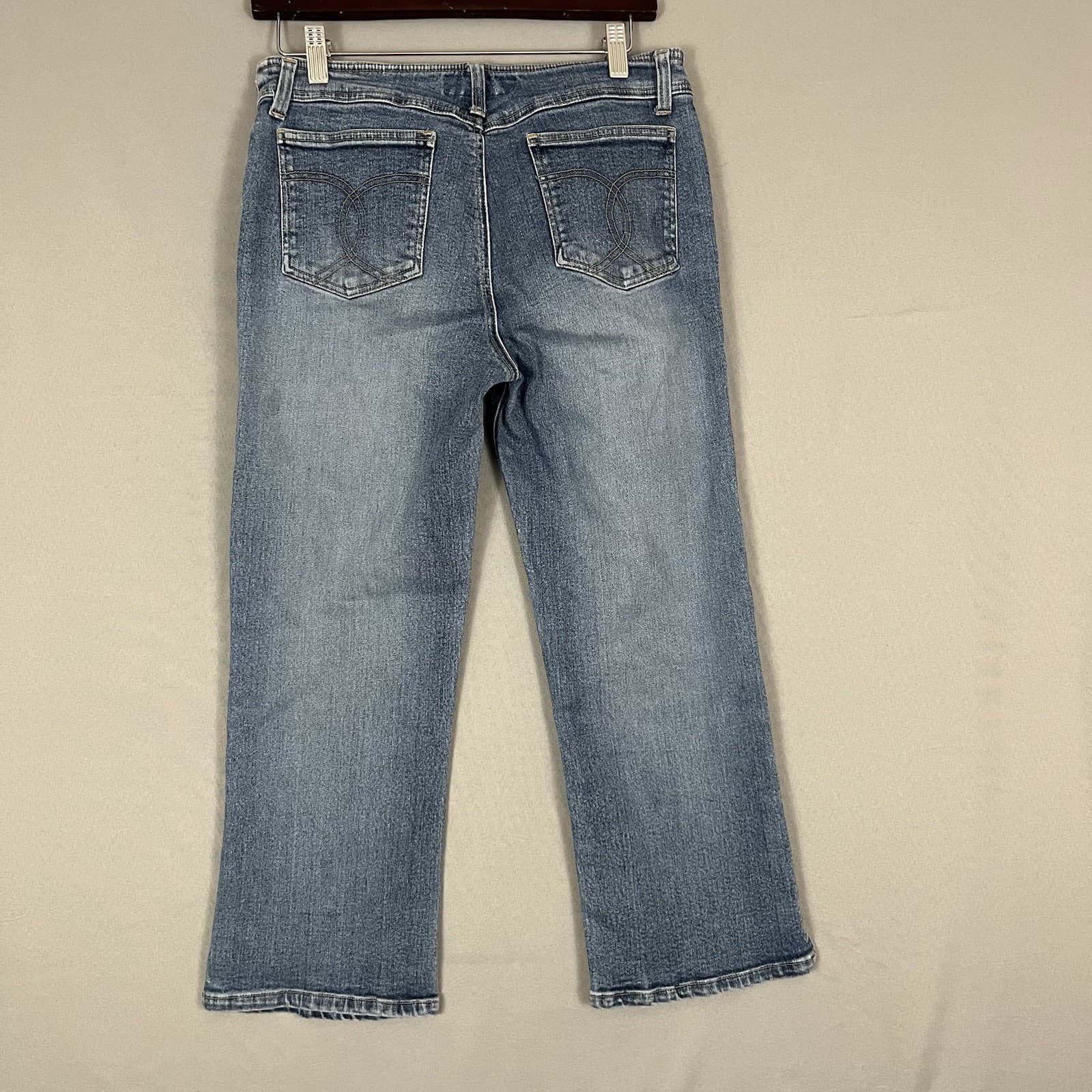 Vintage Y2K 2000s Venus Girl Trap Low Rise Button Fly Denim Blue Jeans Size 9 - Thumbnail 2