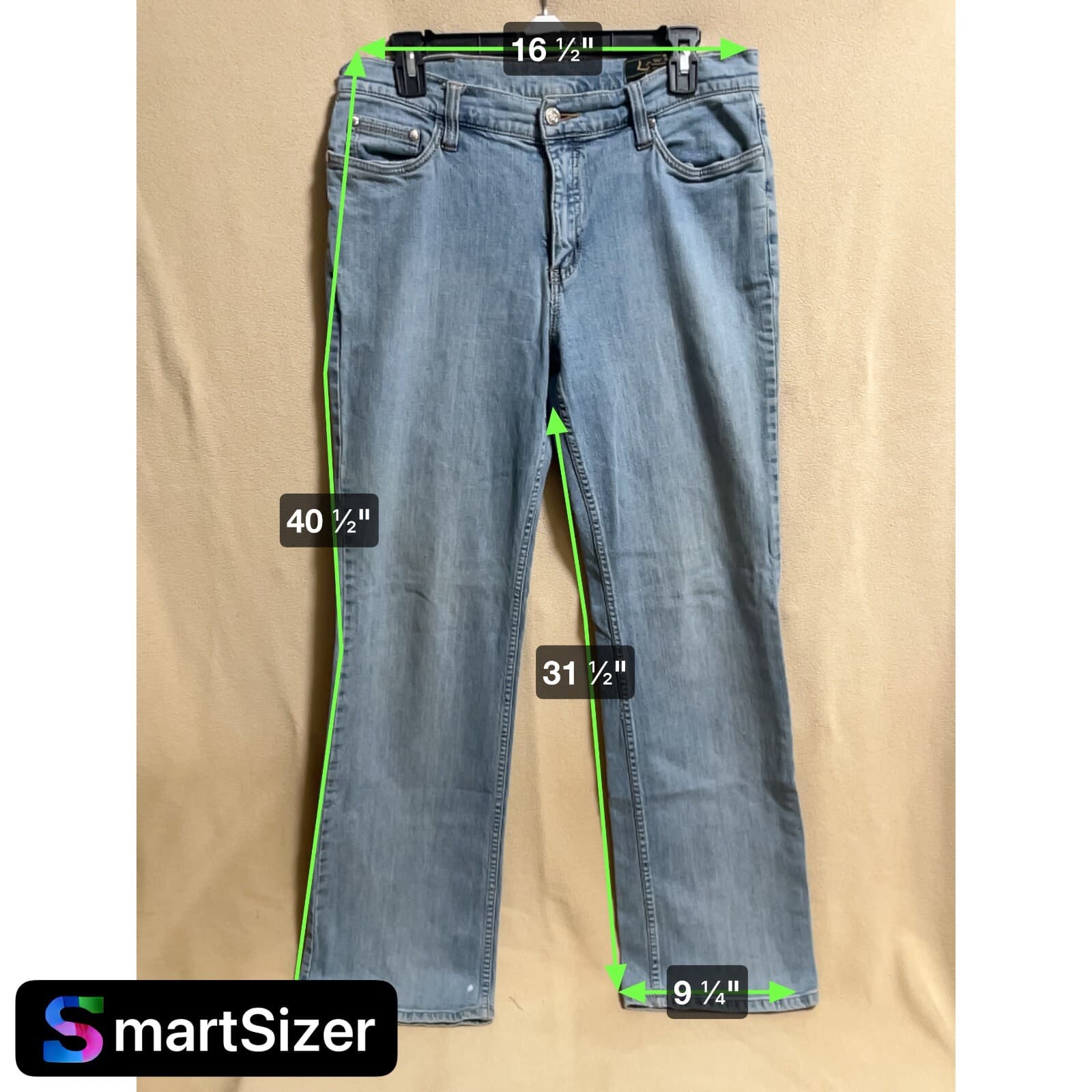 VTG Lawman Jeans Boot Cut Womens Western Bareback Rodeo Cowgirl Jeans Size 11 - Thumbnail 3