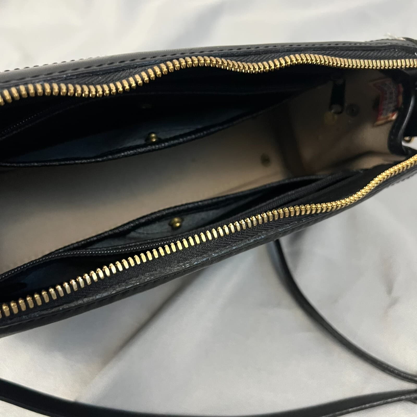 Dooney & Bourke Women's Handbag Black Signature Adjustable Strap Crossbody Bag - Thumbnail 7