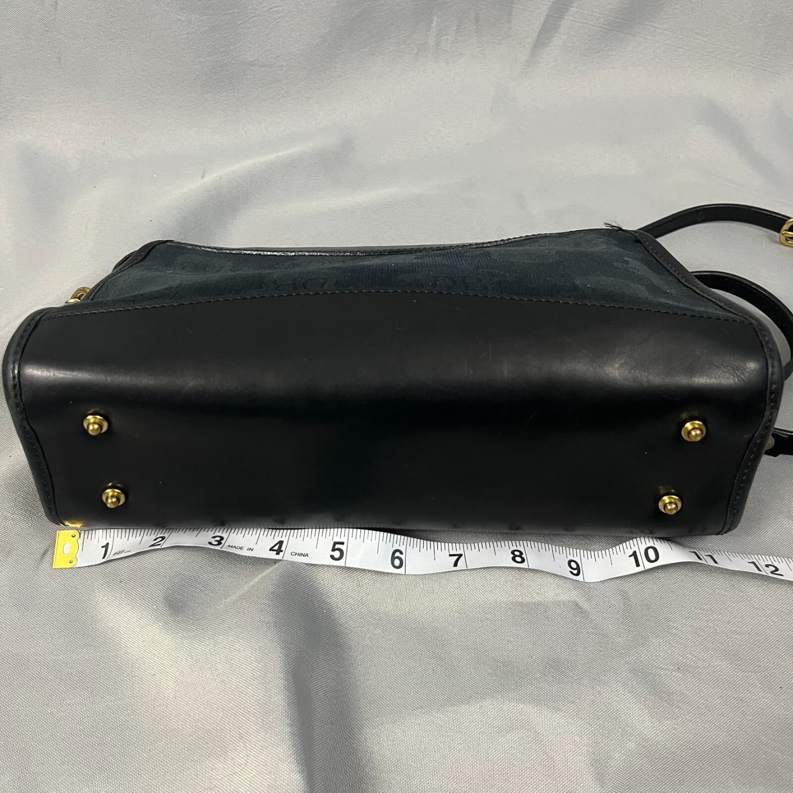 Dooney & Bourke Women's Handbag Black Signature Adjustable Strap Crossbody Bag - Thumbnail 5