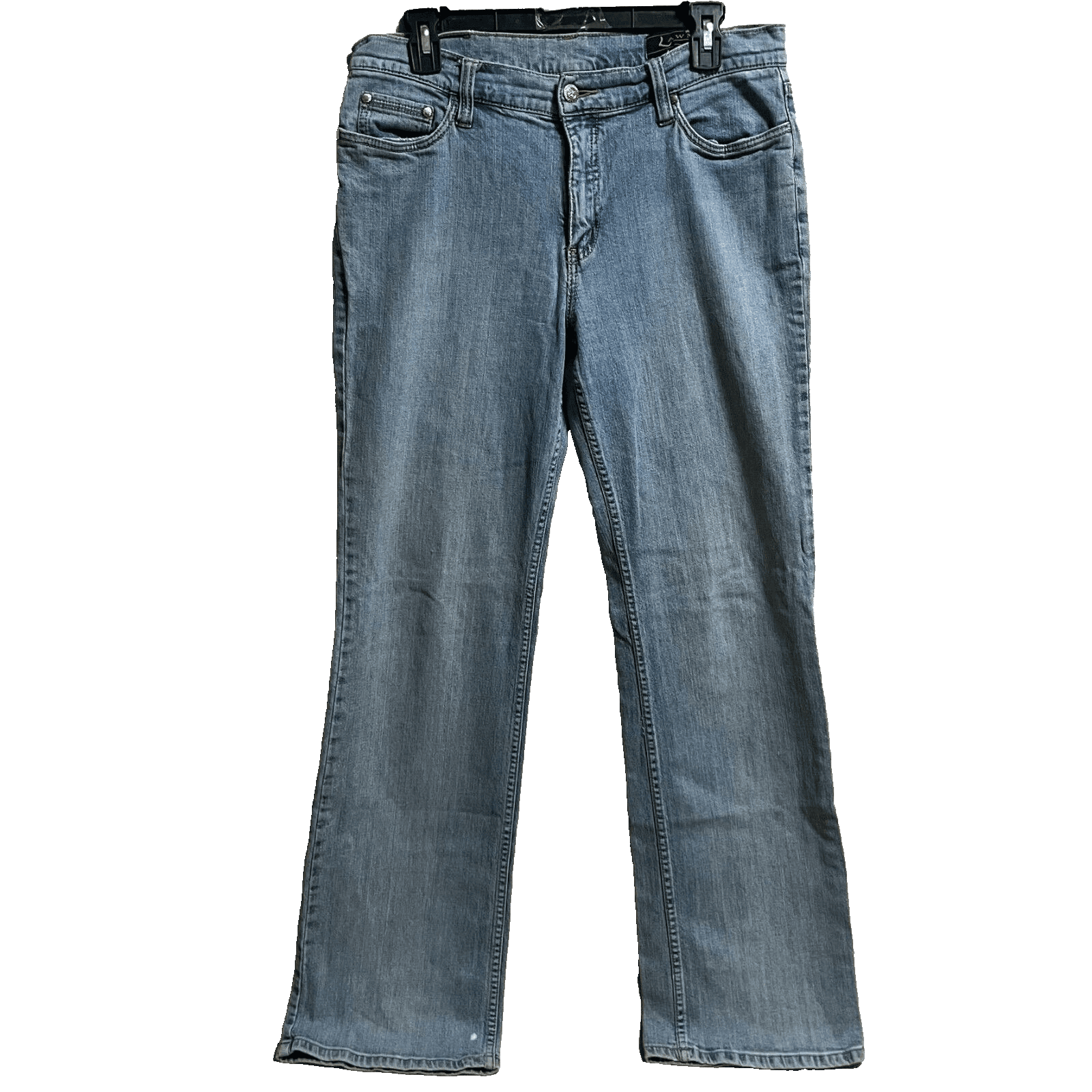 VTG Lawman Jeans Boot Cut Womens Western Bareback Rodeo Cowgirl Jeans Size 11 - Thumbnail 2