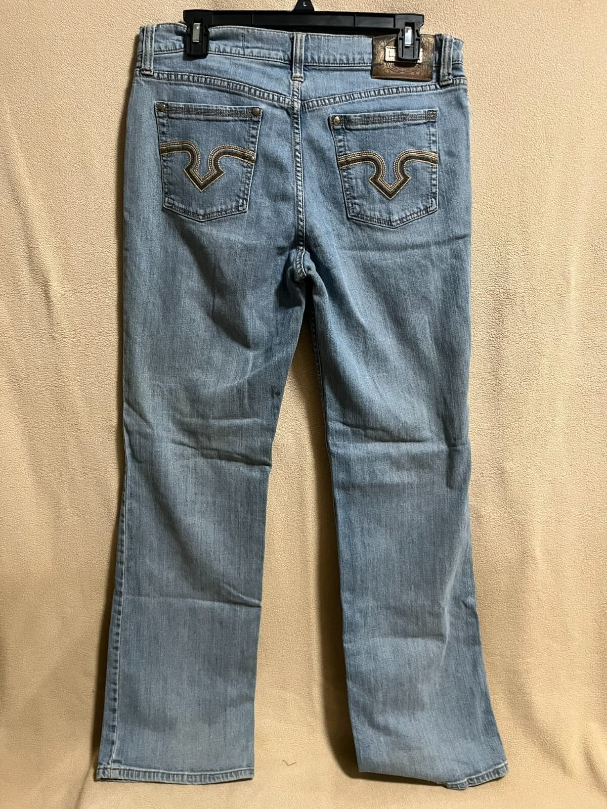VTG Lawman Jeans Boot Cut Womens Western Bareback Rodeo Cowgirl Jeans Size 11 - Thumbnail 5