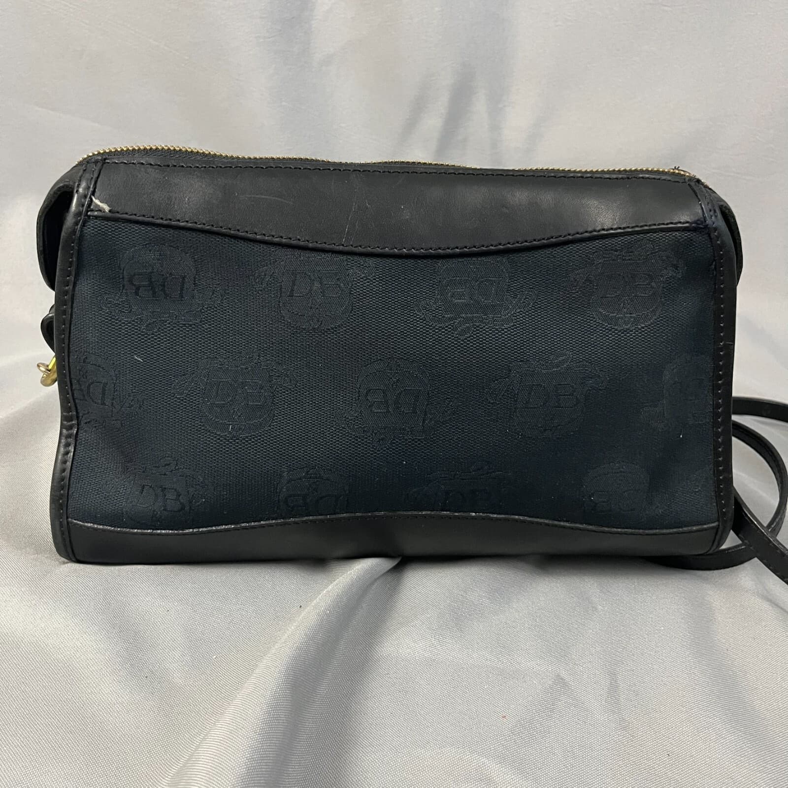 Dooney & Bourke Women's Handbag Black Signature Adjustable Strap Crossbody Bag - Thumbnail 3