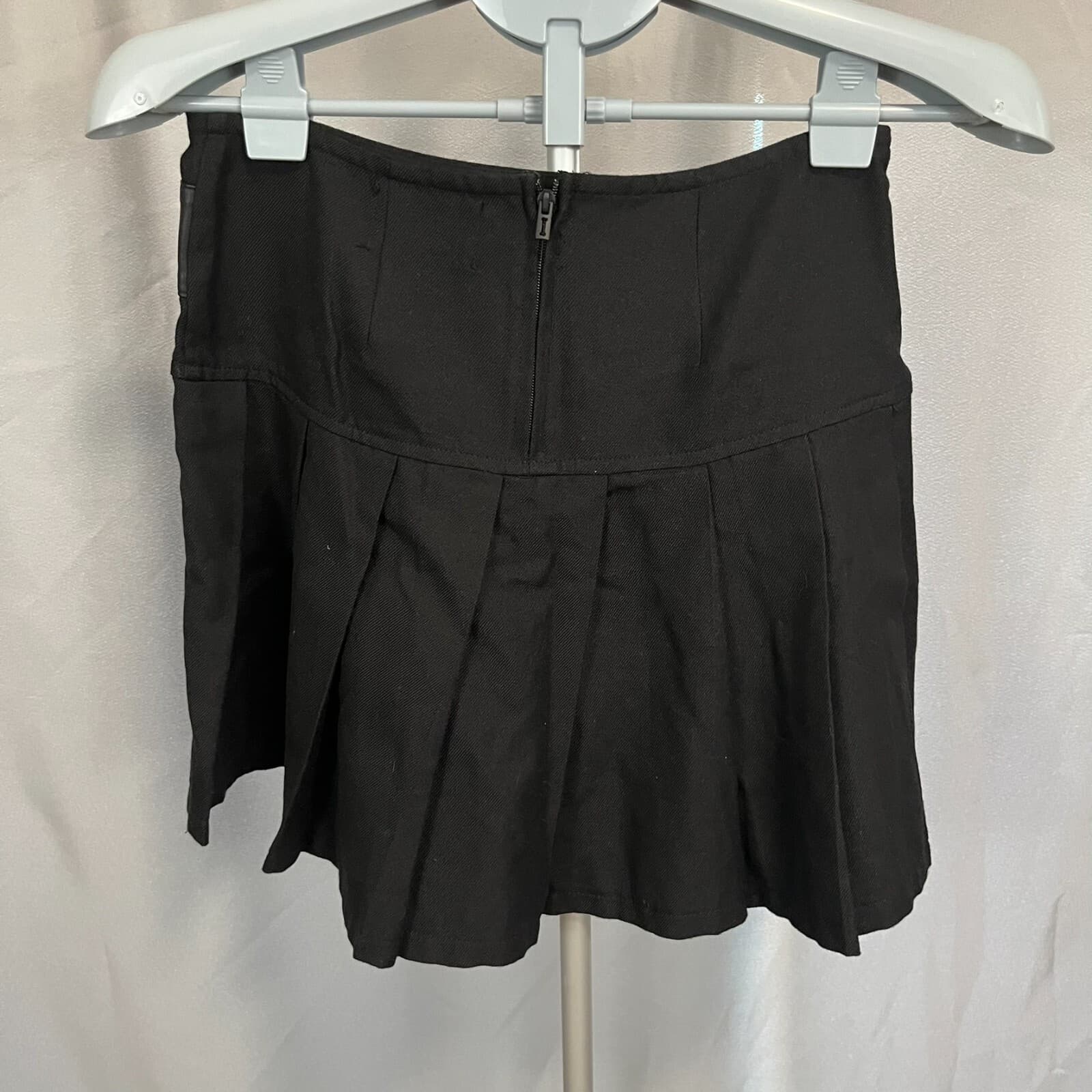 Royal Bones Tripp NYC Daang Goodman Women Small Cyber Punk Gothic Emo Mini Skirt - Thumbnail 4