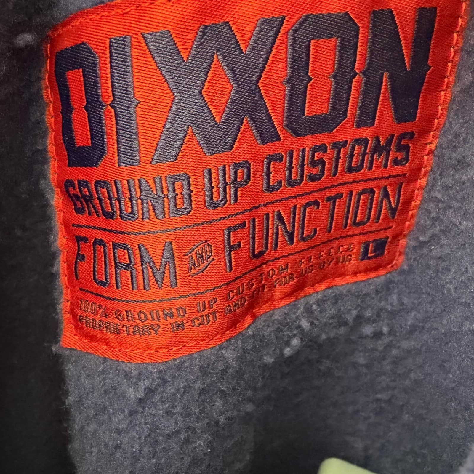 Dixxon Flannel Co Hoodie Mens Large Blue Petrol Graphic Pullover Sweatshirt - Thumbnail 3