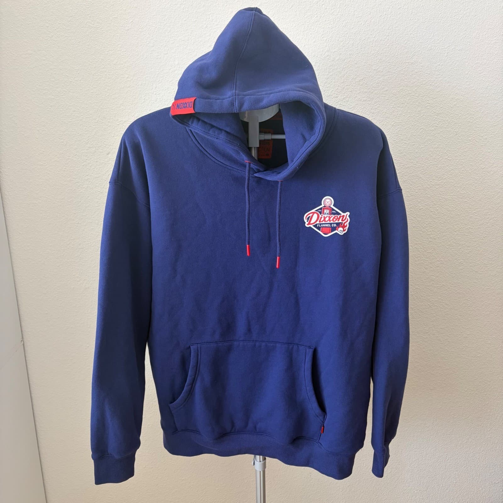 Dixxon Flannel Co Hoodie Mens Large Blue Petrol Graphic Pullover Sweatshirt - Thumbnail 2