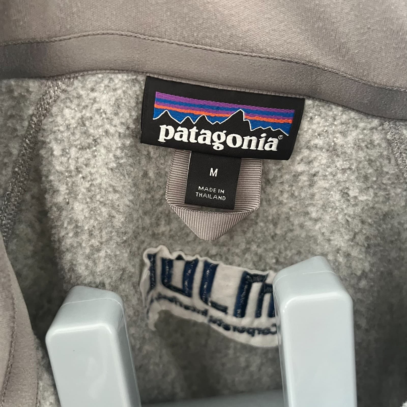 Patagonia Women's Medium Heather Gray Worn Wear Better Sweater 1/4-Zip Fleece - Thumbnail 7