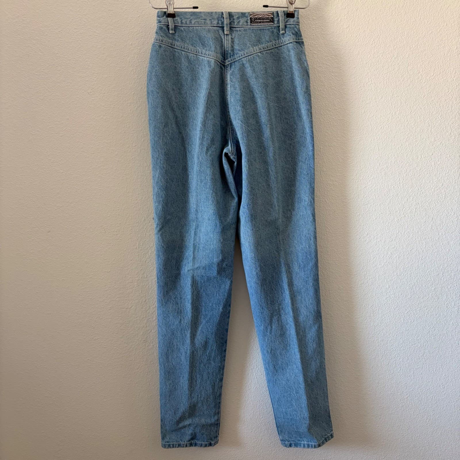 Rocky Mountain Western Jeans 9/10 High Rise Crossover Yoke TALL 36" Inseam USA - Thumbnail 4