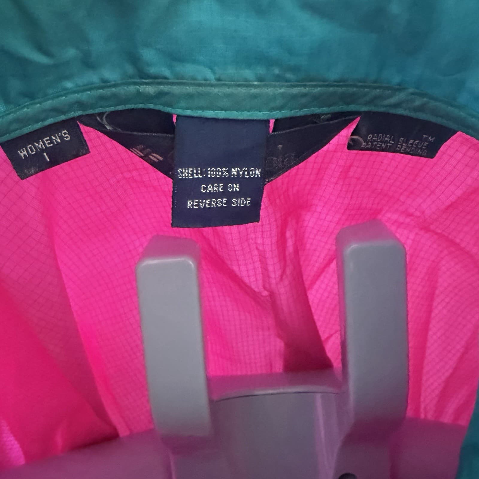 Vintage Columbia Retro Jacket Womens Sz 1 Neon Pink Windbreaker 90s Gorpcore - Thumbnail 5